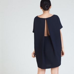 KAAREM Angle mini dolman dress